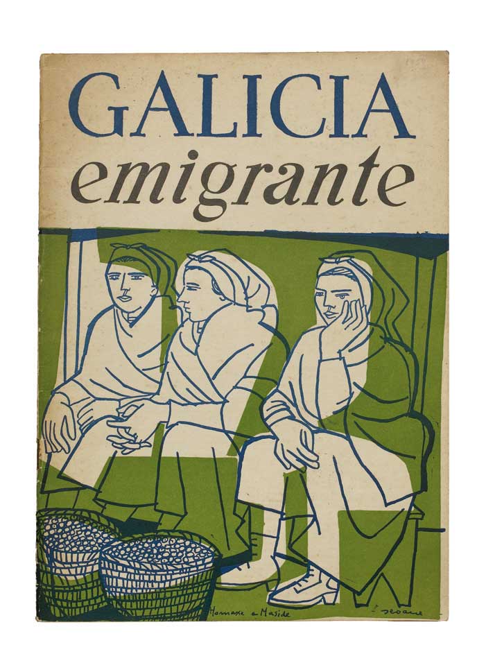 Capa da revista <i>Galicia Emigrante</i>