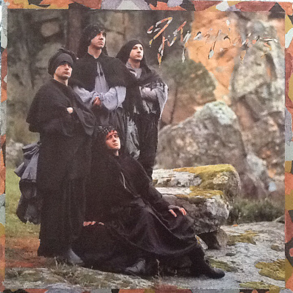 Capa do disco  A Santa Compaña (Nuevos Medios, 1984) de Golpes Bajos