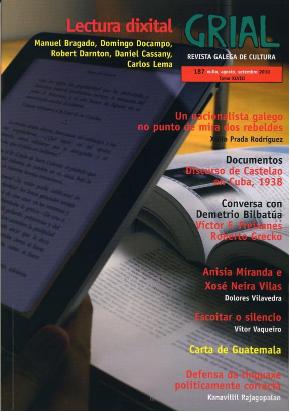 Capa do número 187 de <i>Grial</i>