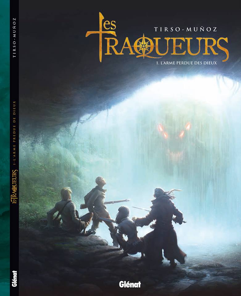 Capa do primeiro volume de <i>Les Traqueurs</i>