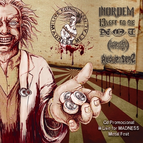 CD promocional do Live for Madness 2013