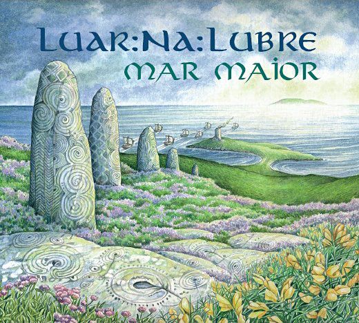 Capa de <i>Mar Maior</i>, de Luar na Lubre