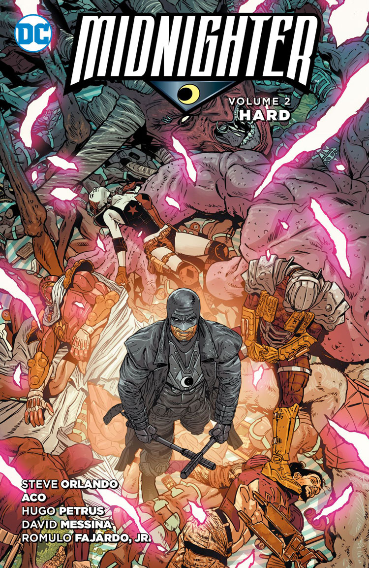 Capa da edición americana do volume 2 de <i>Midnighter</i>