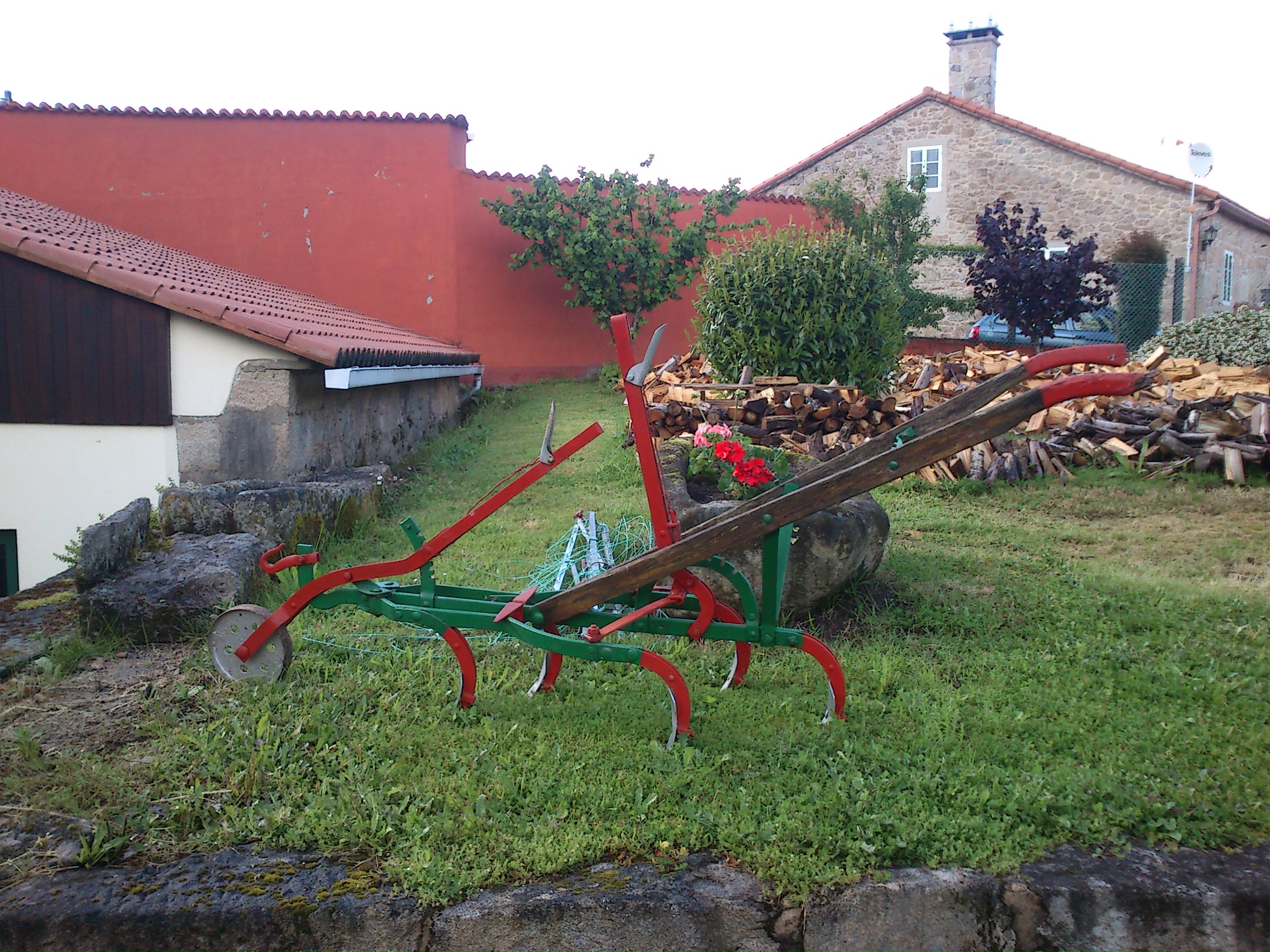 Sachadora de modelo descoñecido. Trasmonte (Ames)