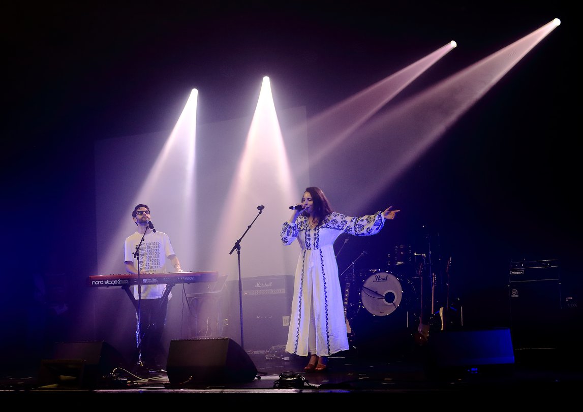 Nastasia Zürcher no Liet 2018. Fotografía de Nico Boersma.