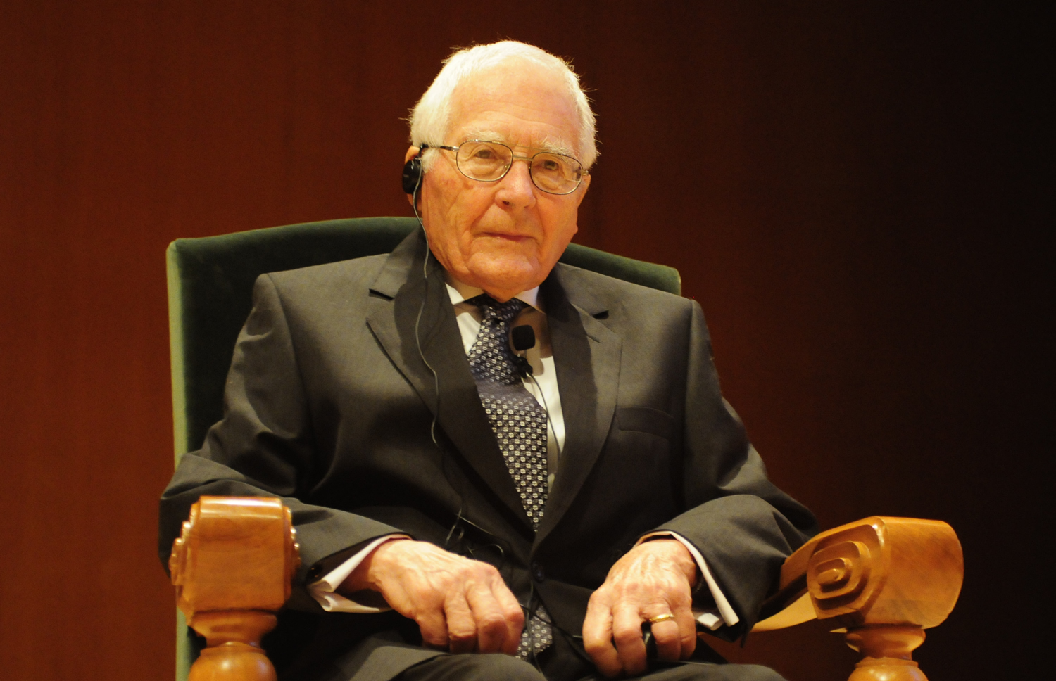 James Lovelock onte no Auditorio de Galicia. Foto: Soledad Felloza