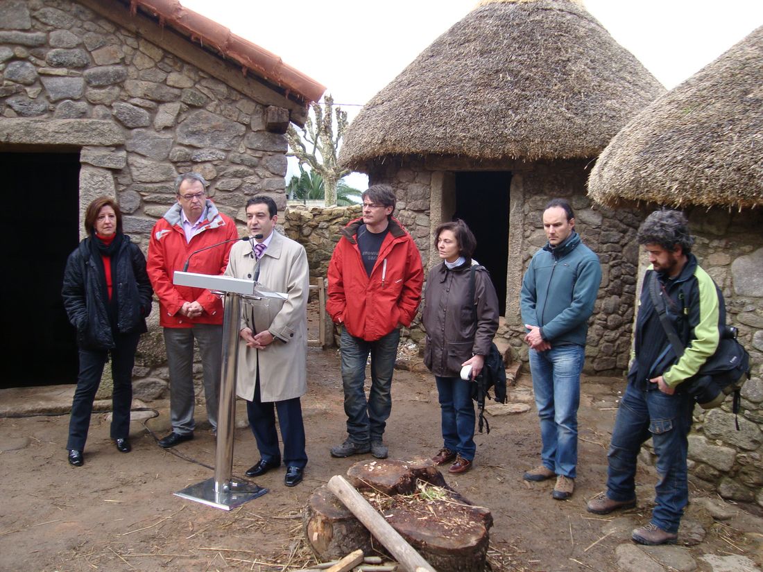 Presentación aos medios da recreación castrexa