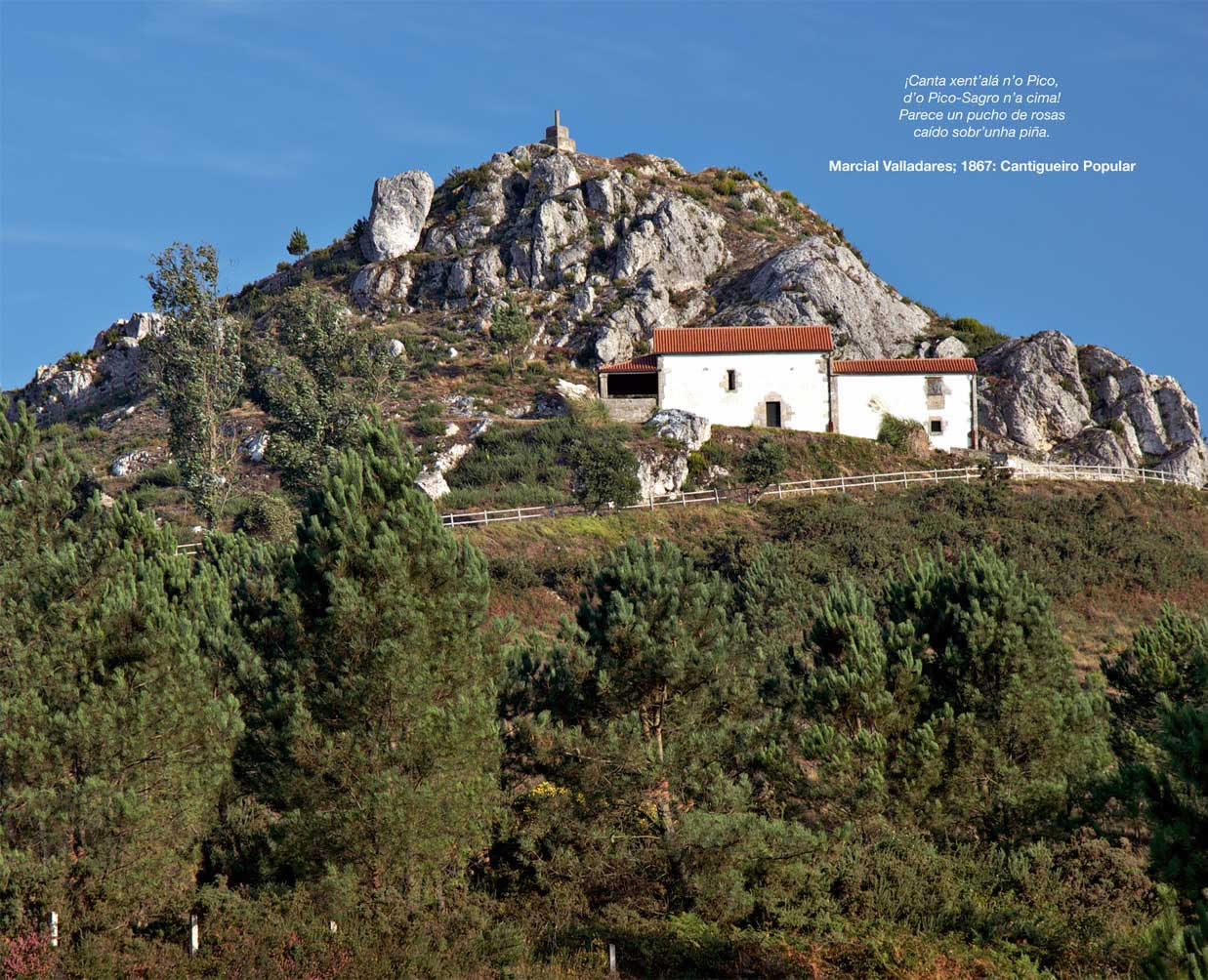 A ermida de San Sebastián. Foto: César Candamo 