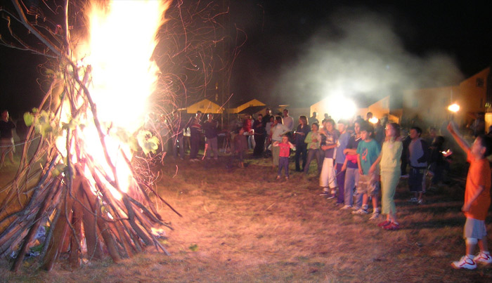 Cacharela en San Xoán. Foto: Augasmansas