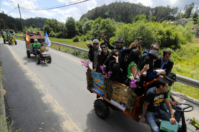 Paseo de Chimpíns na edición 2012. Foto: Festival de Cans