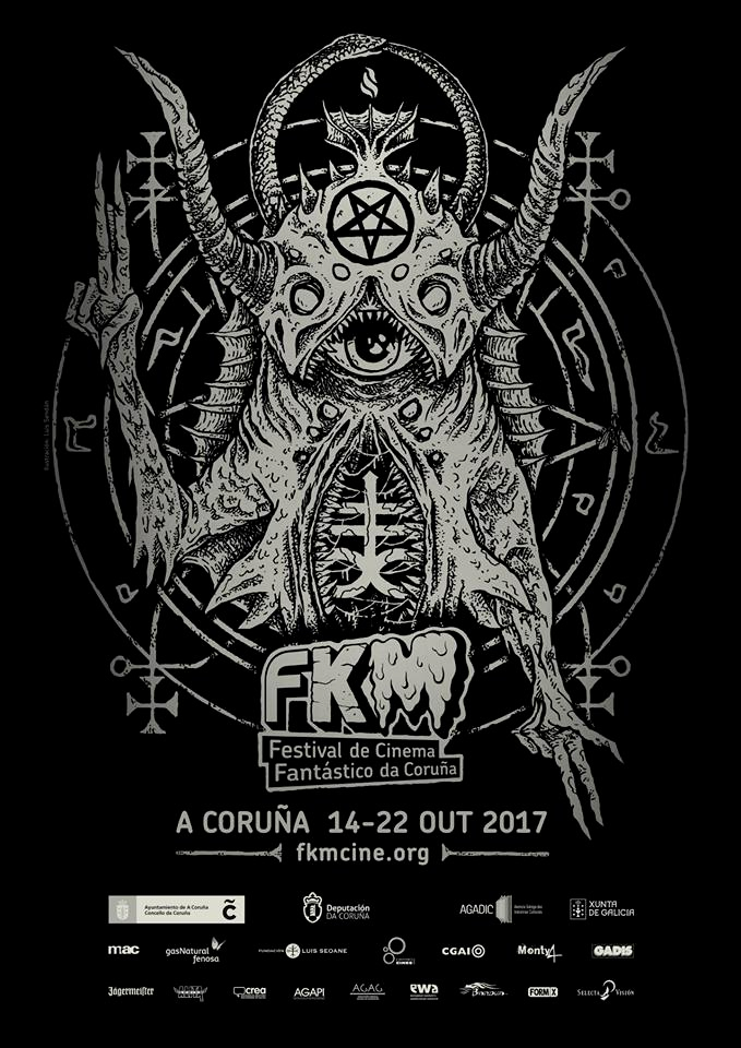 Cartel do FKM 2017. Ilustración de Luis Sendón