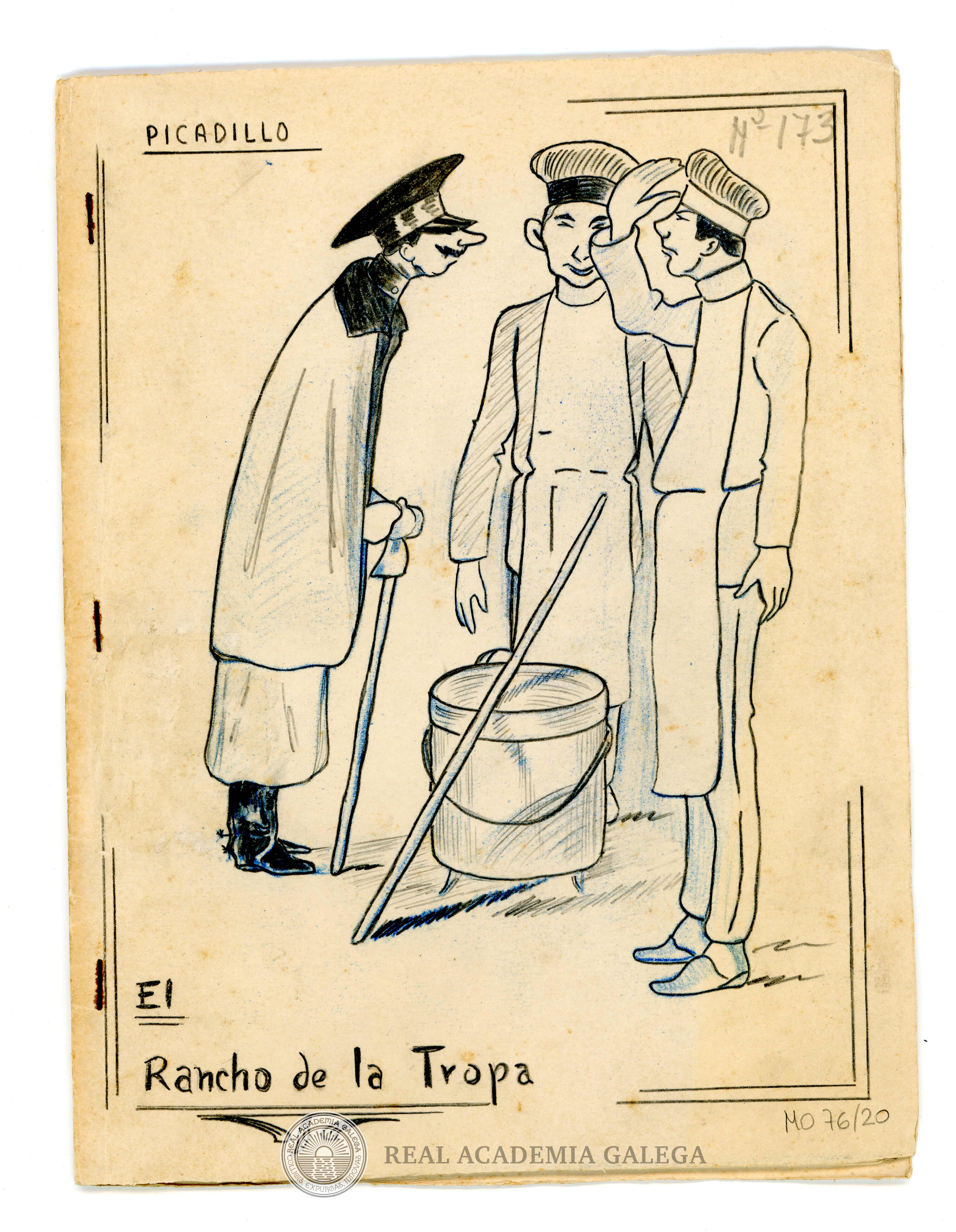 Cuberta do libro. Fonte: RAG / Galiciana