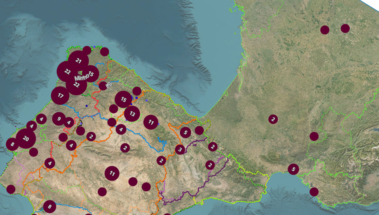 Explorar os lugares das cantigas. Explorar os lugares das cantigas