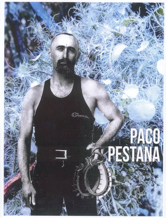 Imaxe dunha exposición de Paco Pestana en Lalín en 2019.