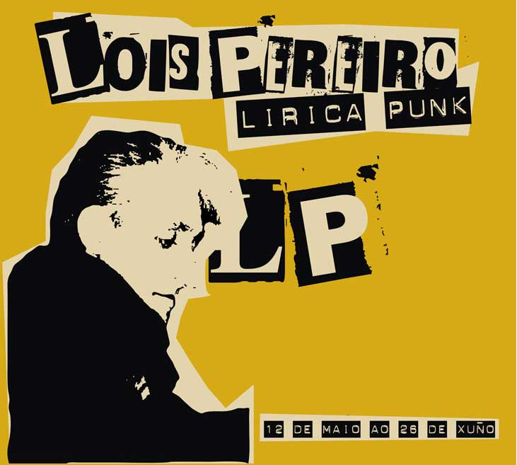 Imaxe da mostra <i>Lois Pereiro. Lírica punk</i>