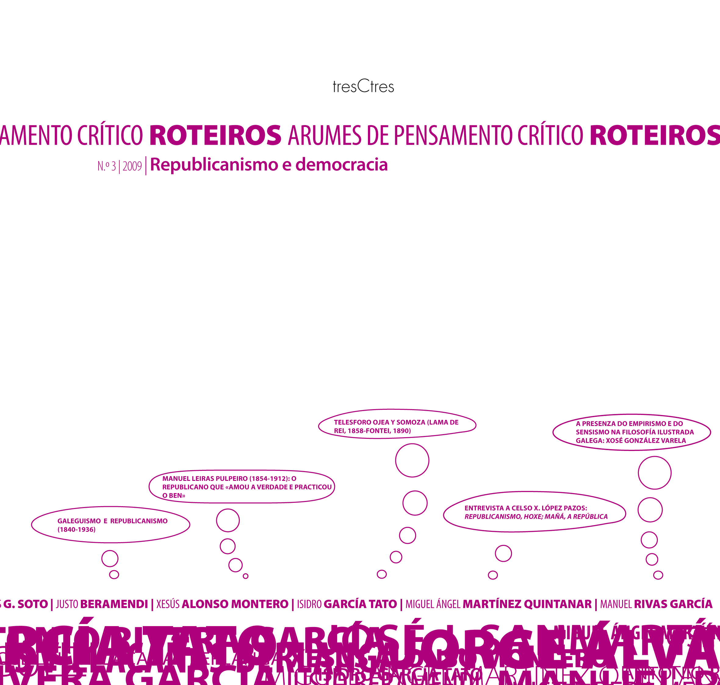 Capa de <i>Roteiros</i> 3