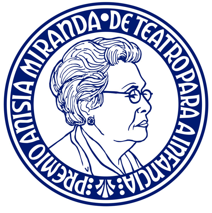 Logotipo do Premio Anisia Miranda de Teatro para a Infancia. 