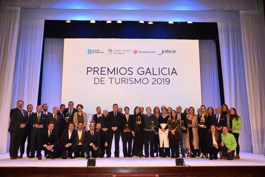 Acto de entrega dos premios Turismo de Galicia