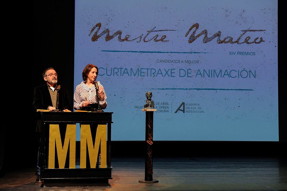 Presentación dos finalistas aos premios Mestre Mateo