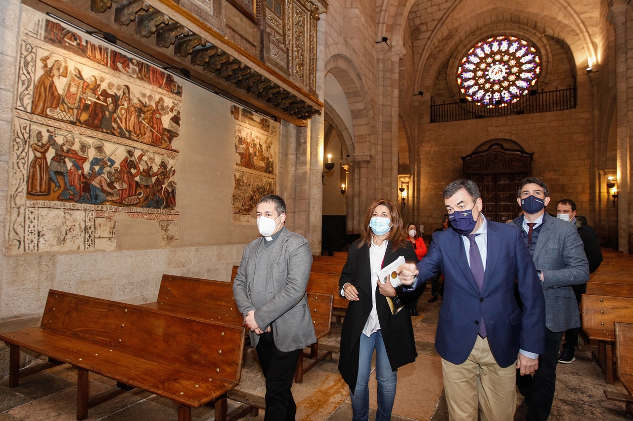 Presentación do investimento na Catedral de Mondoñedo. Fonte: Consellería de Cultura