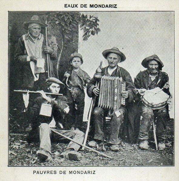 Cuarteto Clásico de Mondariz. Da revista Mondariz de 1902.