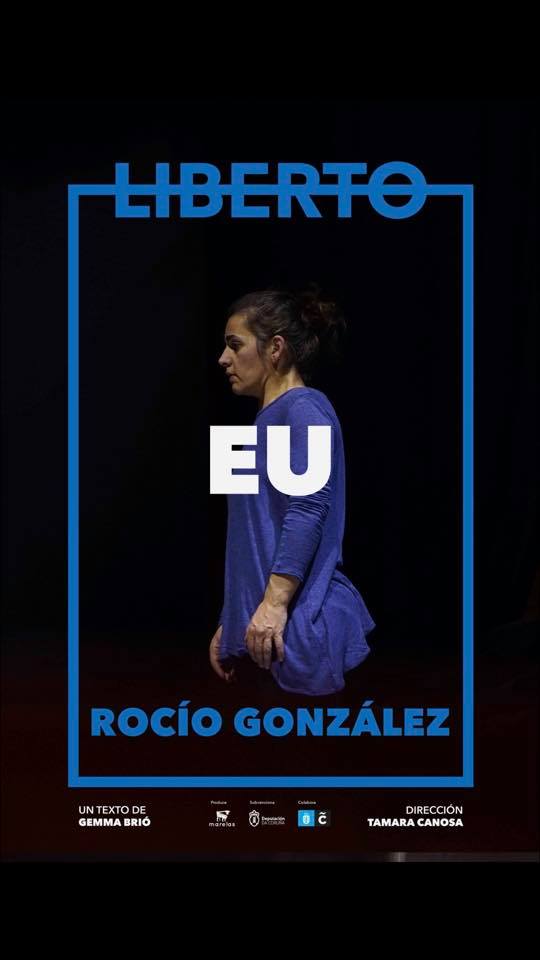 Rocío González nunha imaxe promocional de <i>Liberto</i>