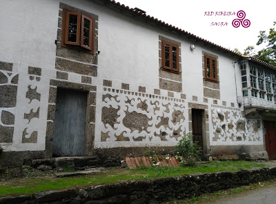 Casa esgrafiada en Sabadelle