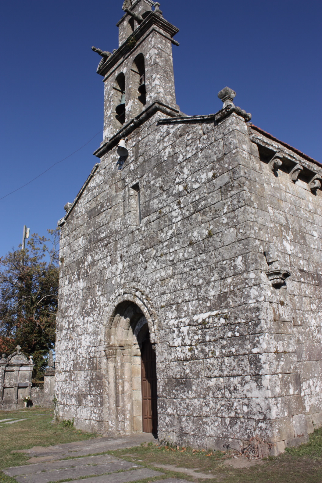 Igrexa de Santa María de Sacos. Fonte: Turismo de Galicia