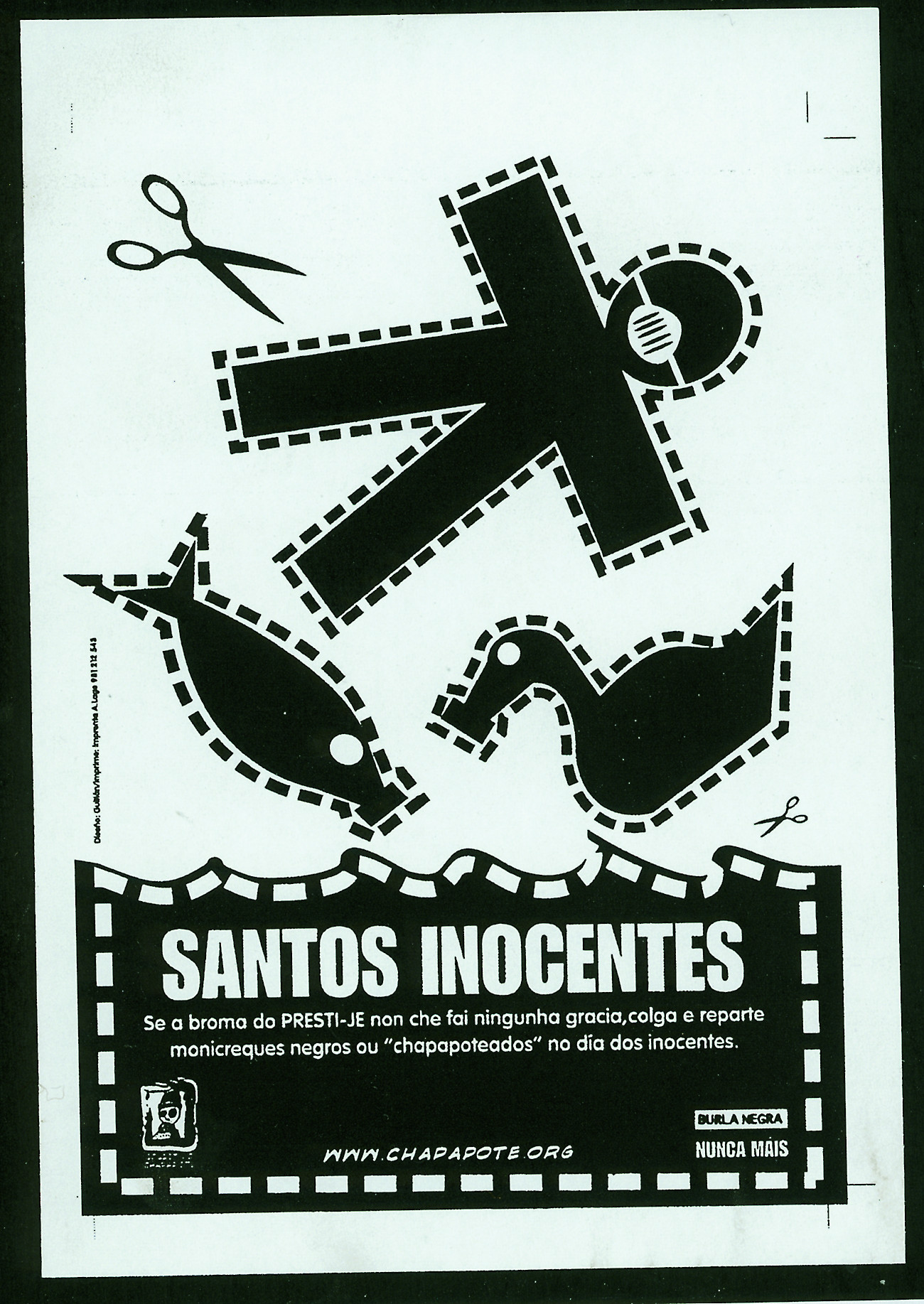 Un cartel para os Santos Inocentes