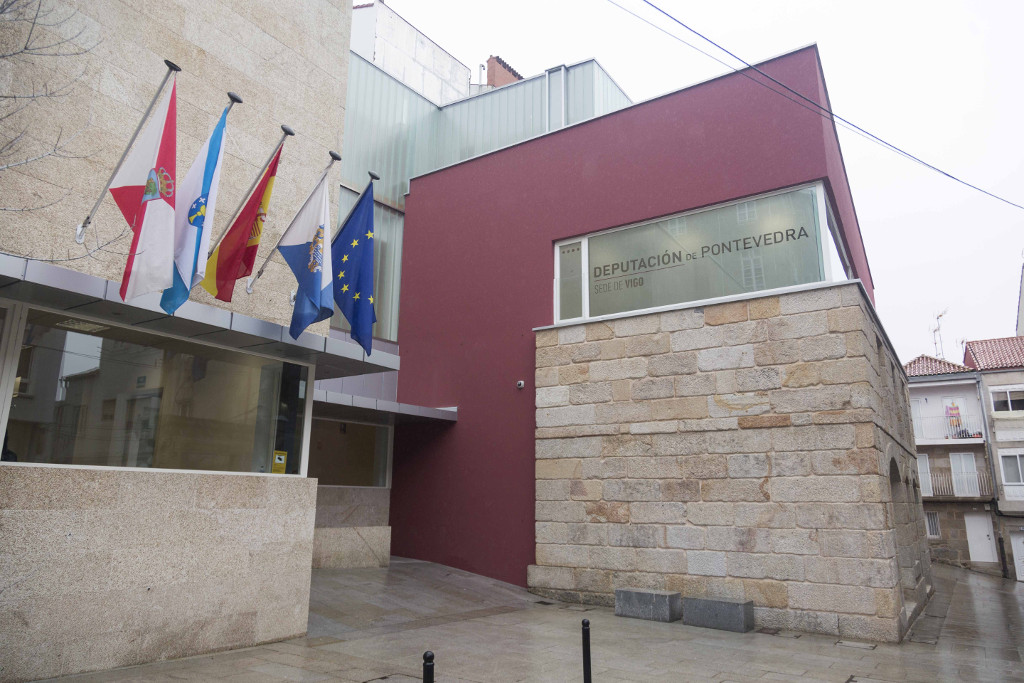 Nova sede da Deputación de Pontevedra en Vigo. Fonte: Deputación de Pontevedra.