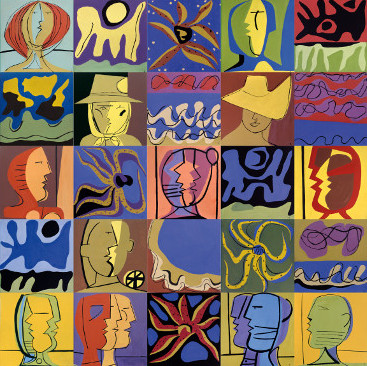 <i>Mosaico</i>. Luís Seoane. 1974