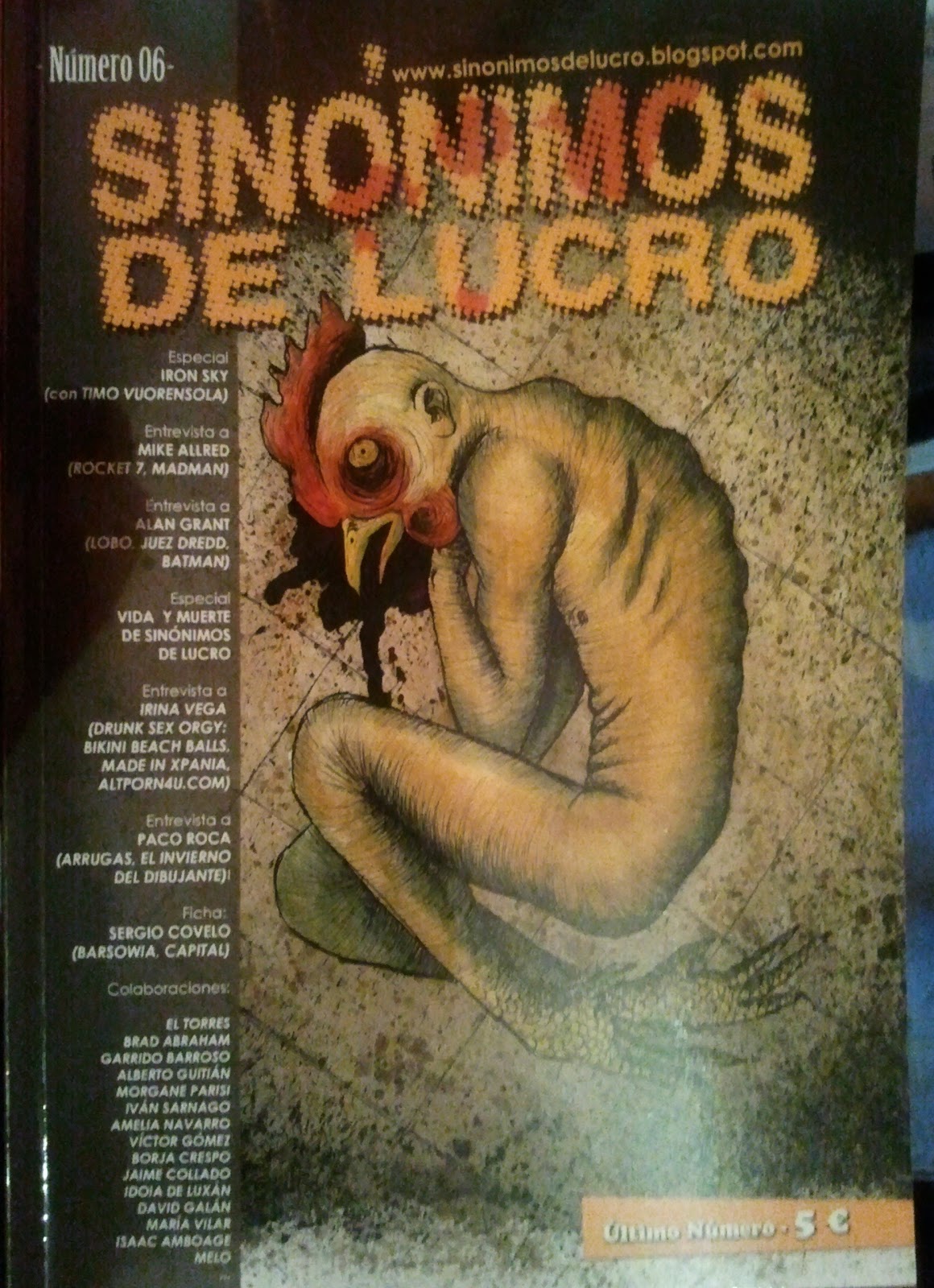 Capa de <i>Sinónimos de Lucro</i> 6