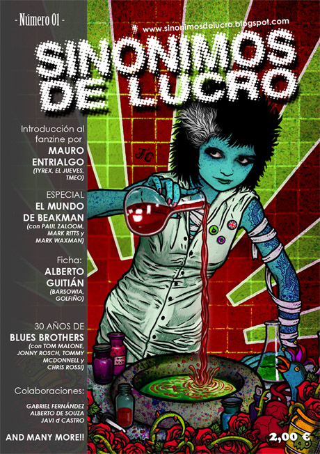 Capa de <i>Sinónimos de lucro</i> 1