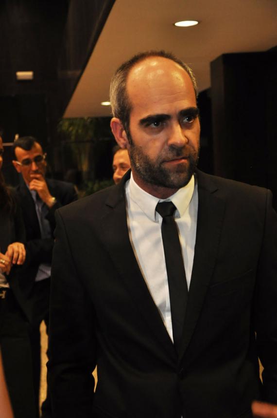 LuÃs Tosar durante os Premios Mesttre Mateo 2010