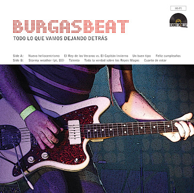 Capa de <i>Todo lo que vamos dejando detrás</i>, de Burgas Beat