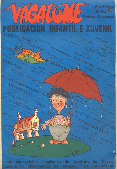 Capa da Revista Vagalume en 1975