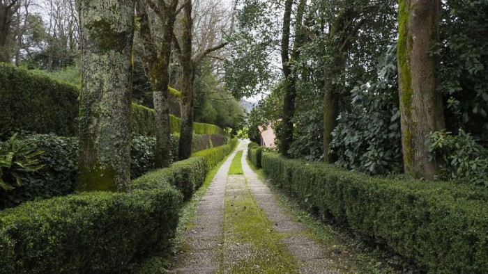 Imaxe dos xardíns do Pazo de Meirás. Fonte: Concello de Sada.