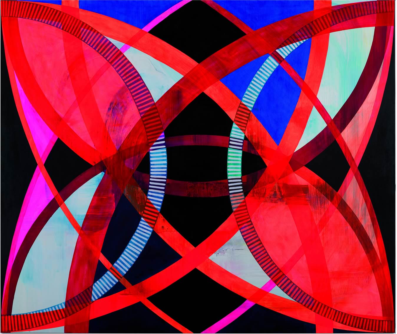 Lager LXXVII (Guantánamo), 2007 Acrílico sobre tela, 240x285 cm.