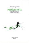 Portada de Poesa en ruta