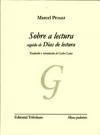 Portada de Sobre a lectura<br>seguido de Dias de lectura