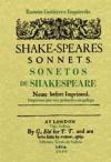 Portada de Sonetos de Shakespeare