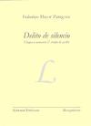 Portada de Delito de silencio