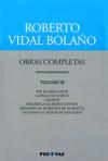 Portada de Obras Completas Volume III