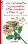Portada de De pergamios, follas voandeiras e libros ao .gal