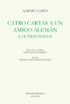 Portada de Catro cartas a un amigo alemn e outros textos